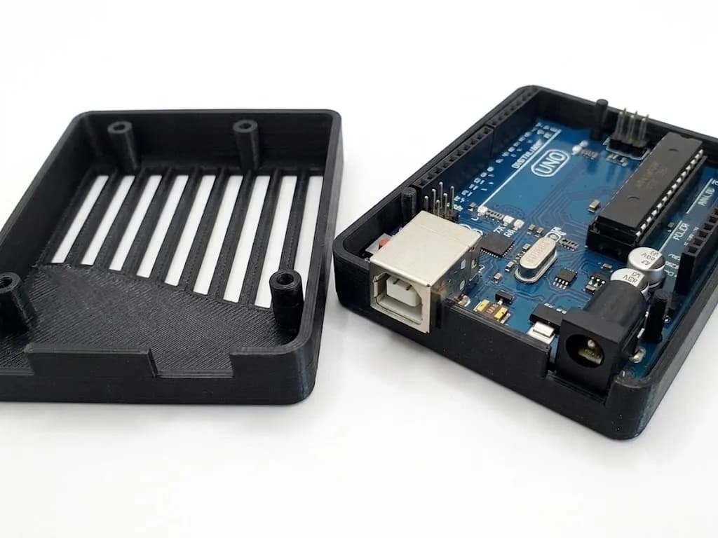 Захисний корпус, кейс Arduino Uno чорний