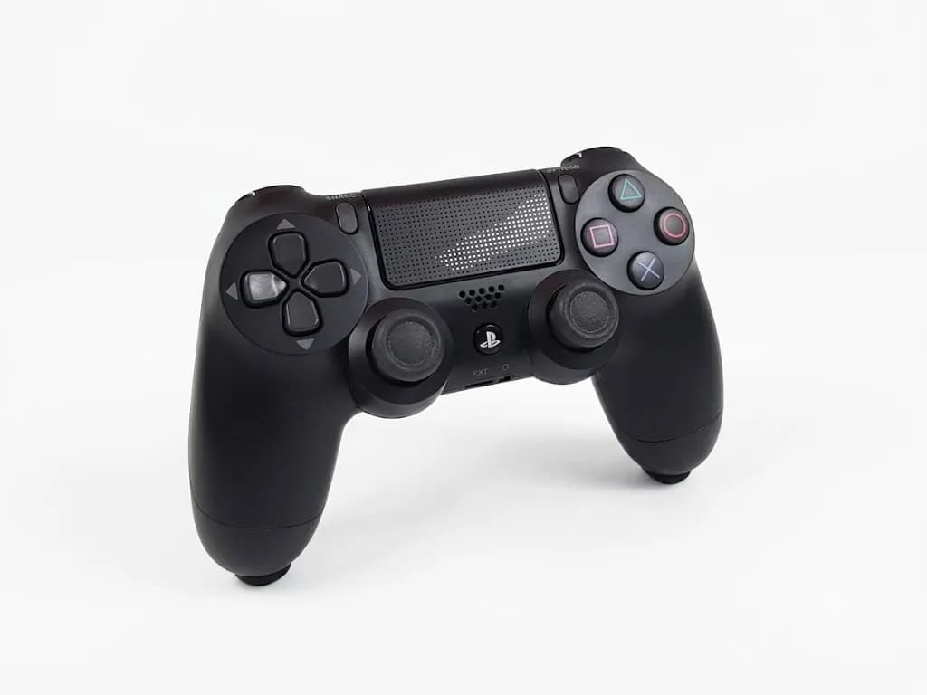 Настільна підставка-тримач для контролера PS4 чорна - зображення 1