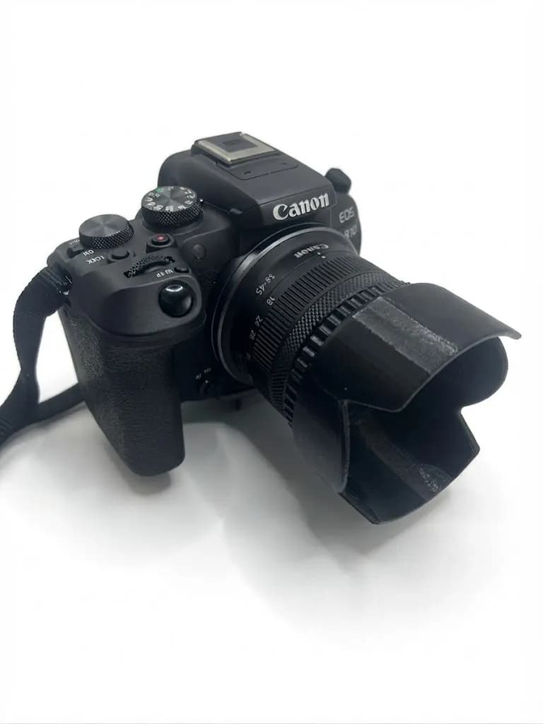 Бленда для об'єктиву Canon RF-S 18-45mm (для камер Canon EOS R10/R50) - чорна,