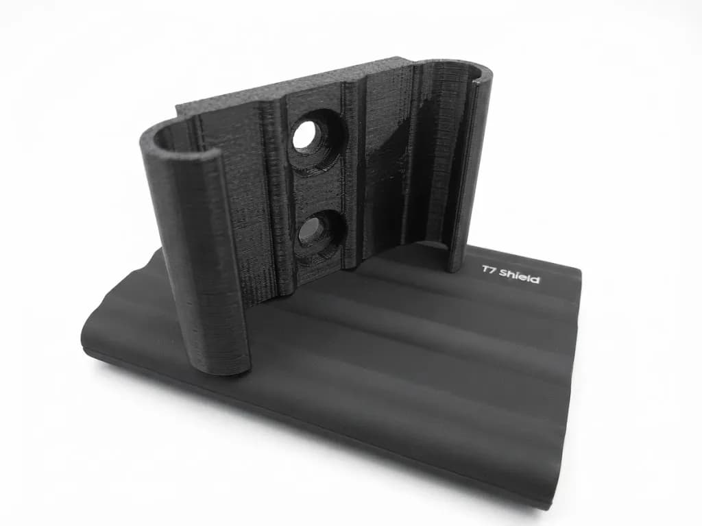 Кронштейн для SSD-накопичувача Samsung T7 / T7 Shield / T5, чорний