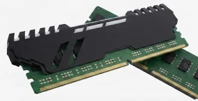 Декоративний чохол-накладка для оперативної пам'яті ПК DDR4, чорний