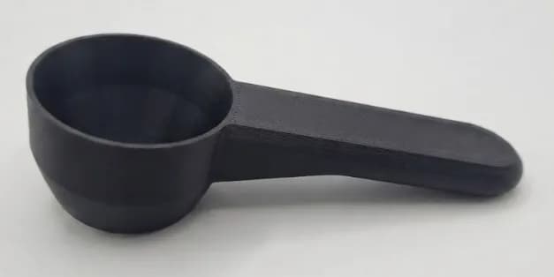 Мірна ложка для харчових продуктів 75 мл, чорна - зображення 1
