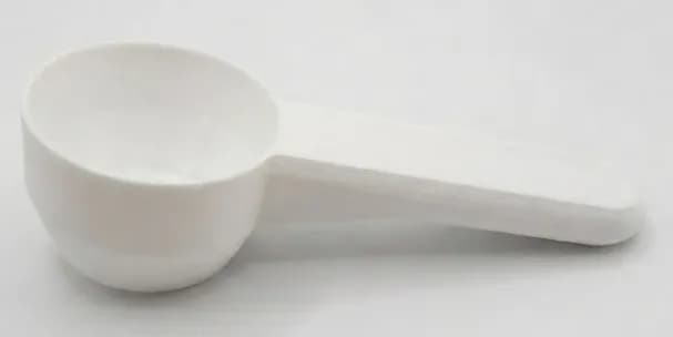 Мірна ложка для харчових продуктів 75 мл, біла