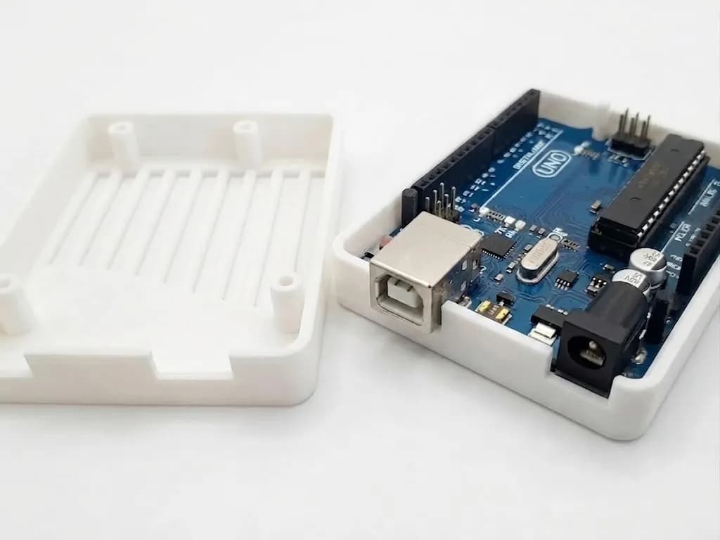 Захисний корпус, кейс Arduino Uno, білий - зображення 1