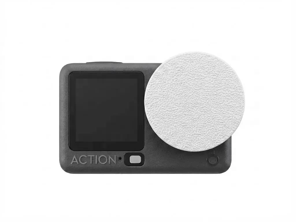 Захисна кришка об'єктива для DJI Osmo Action 6, біла пластикова