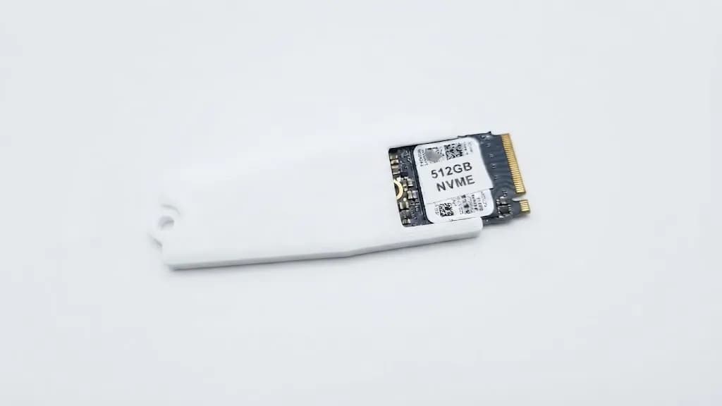 Адаптер-перехідник для M.2 SSD з 2230 на 2280 (NGFF/NVMe), білий - зображення 1