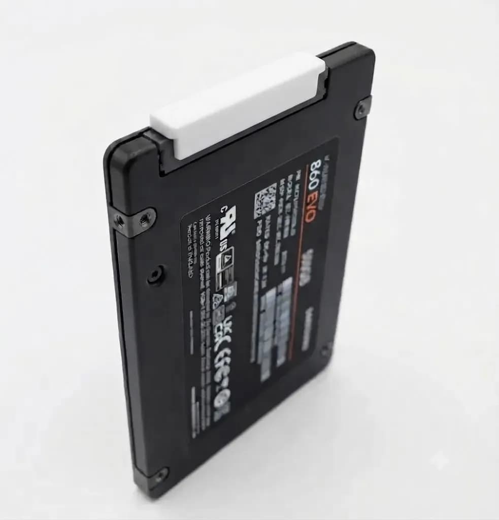 Захисний ковпачок (заглушка) SATA для HDD та SSD, білий - зображення 1