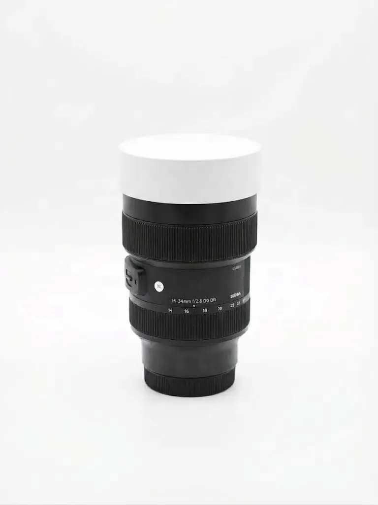Захисна кришка об'єктива для Sigma 14-24mm f/2.8 DG DN, біла SONY E - зображення 1