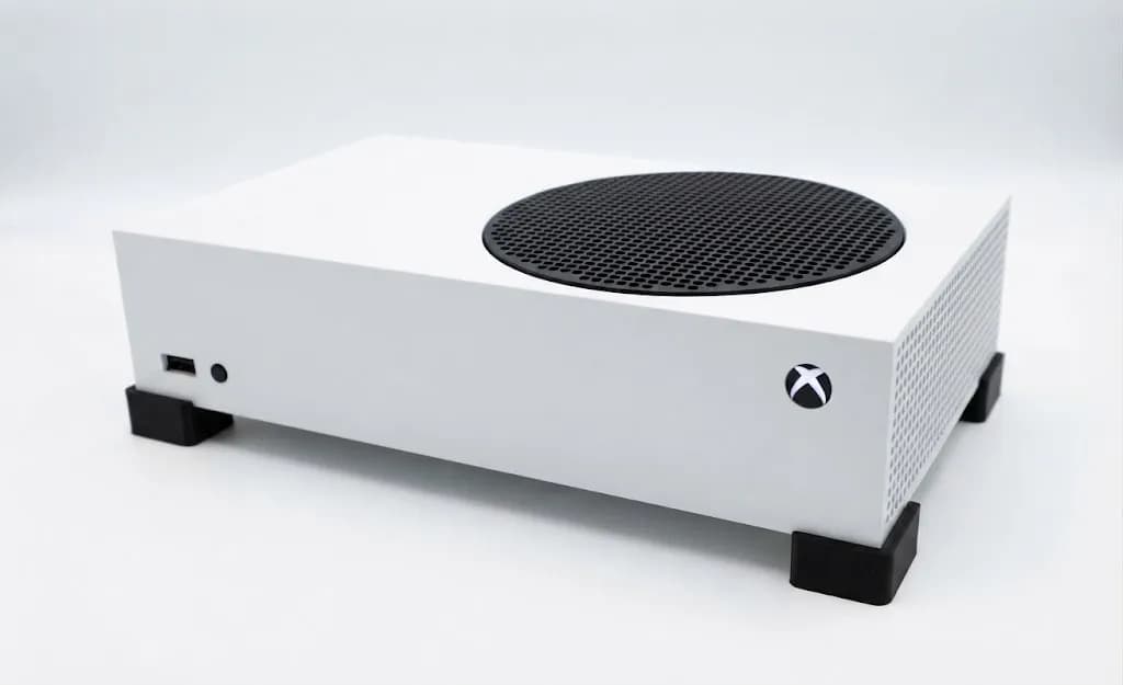 Ніжки 8 мм для горизонтального розміщення Xbox, чорні (4 шт) - зображення 1
