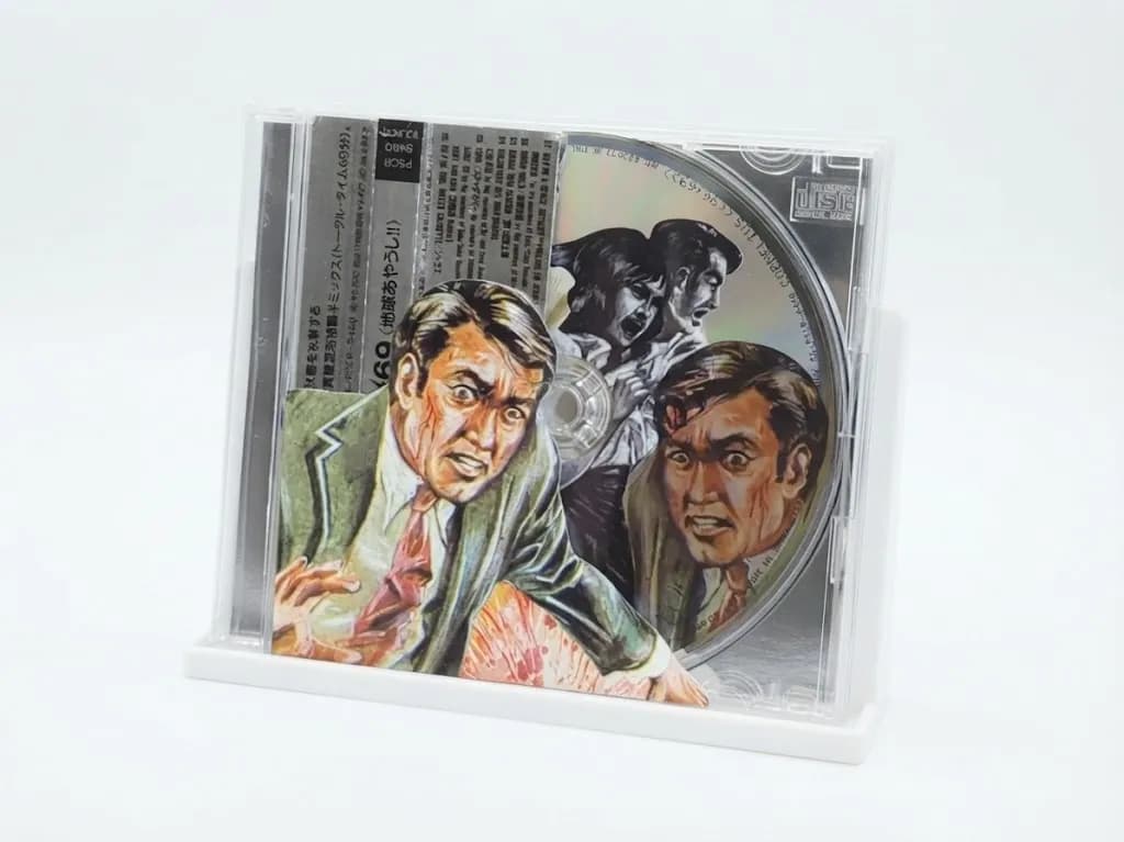 Настінна та настільна підставка-дисплей для CD-дисків, біла (без кріпильних елементів) - зображення 1
