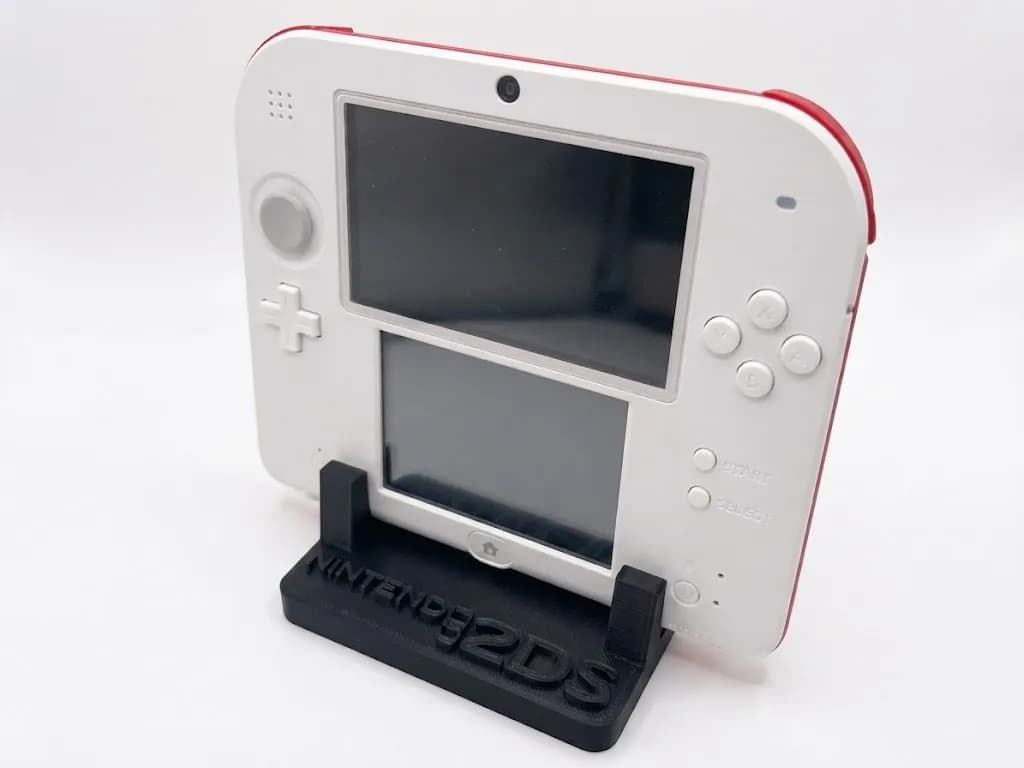 Тримач-підставка для Nintendo 2DS, чорна - зображення 1
