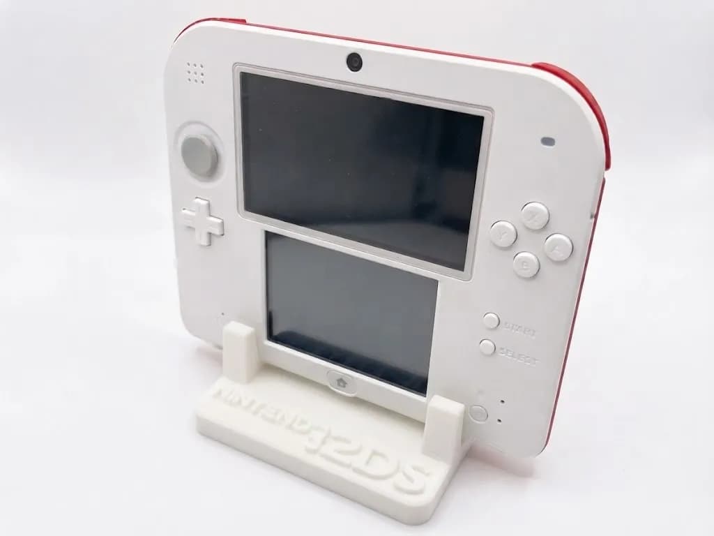 Тримач-підставка для Nintendo 2DS, біла - зображення 1