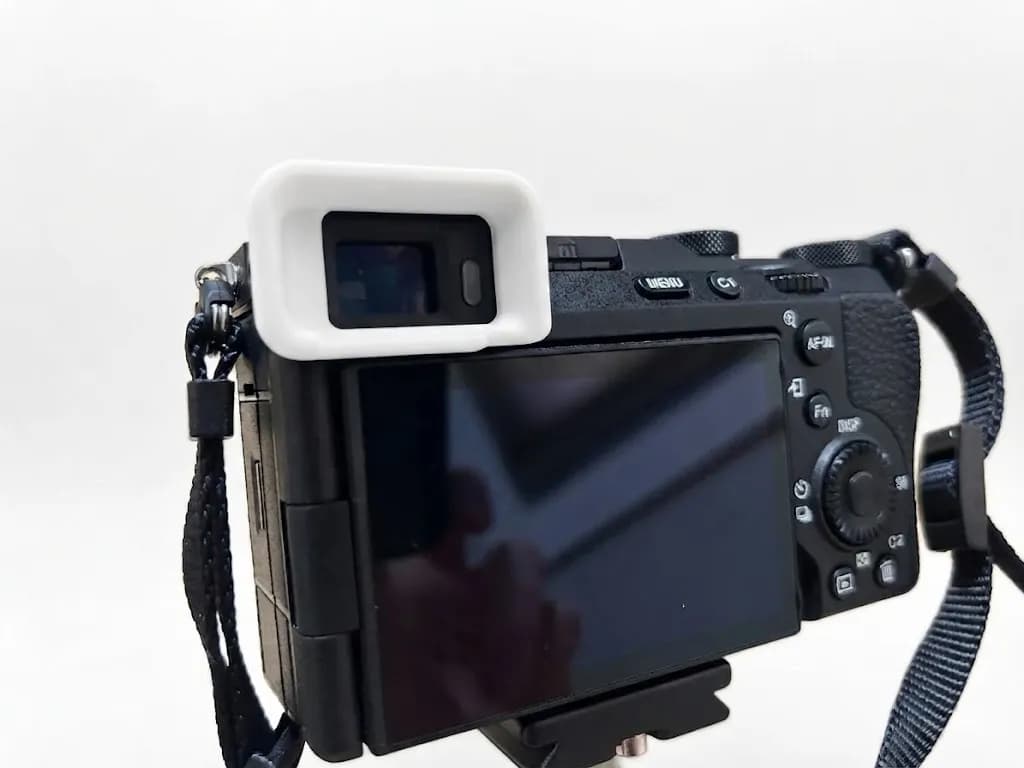 Наглазник для видошукача Sony Alpha 7cII - білий - зображення 1