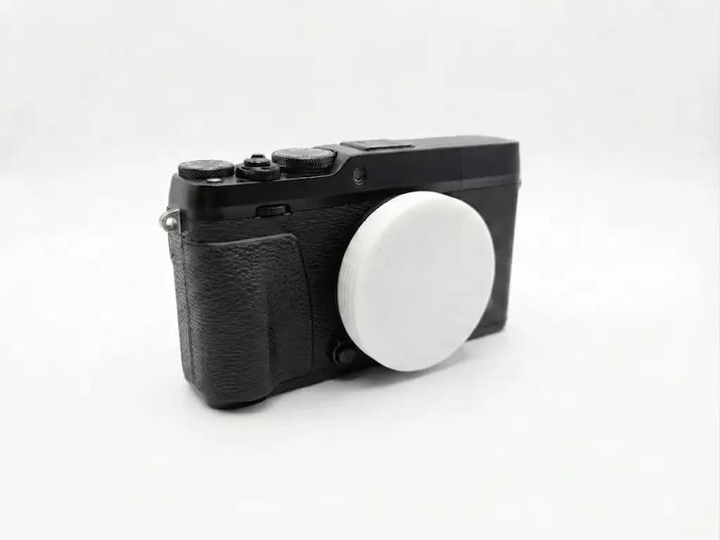 Захисна кришка-об'єктив для 7Artisans 18mm F6.3 - біла - зображення 1
