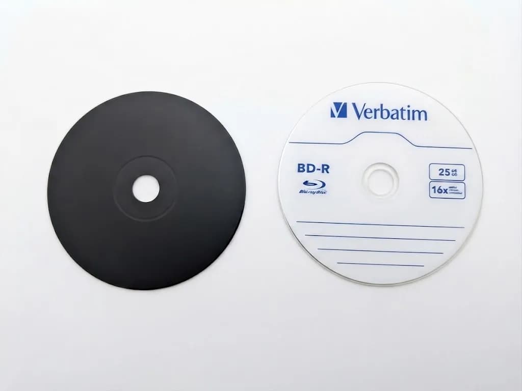 Декоративний макет диска CD/DVD/Blu-Ray, чорний - зображення 1