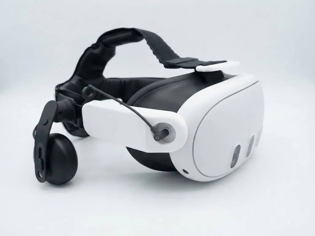 Комплект адаптерів для кріплення Vive Deluxe Audio Strap на Meta Quest 3, білий - зображення 1