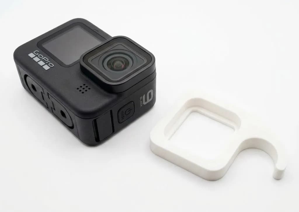 Знімач об'єктива для GoPro Hero 9, білий - зображення 1